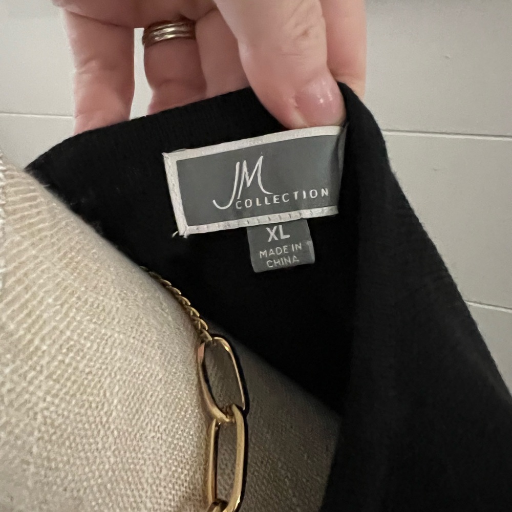 JM Collection sweater XL - Picture 3 of 3